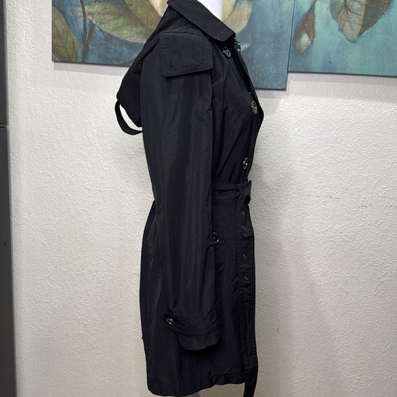 Authentic Burberry Brit Balarmoral Trench Coat Jacket Sizes 8 - Picture 6 of 16